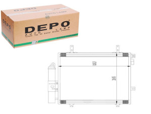Skraplacz Depo 8200708130 8200221132