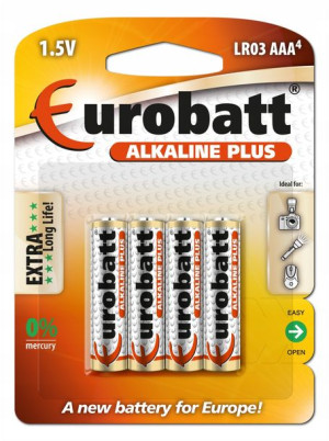 Baterie Alkaliczne LR3 (AAA) - blister 4 szt.