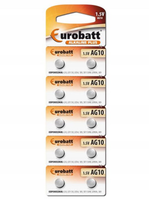 Baterie LR1130 (AG10) Alkaliczne - blister 10 szt.