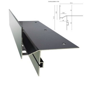 Profil Okapowy Prosty K60 (System PRO) RENOPLAST