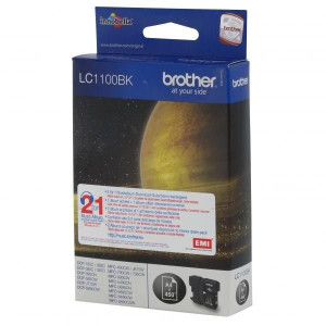 Brother oryginalny ink / tusz LC-1100BK, black, 500s,