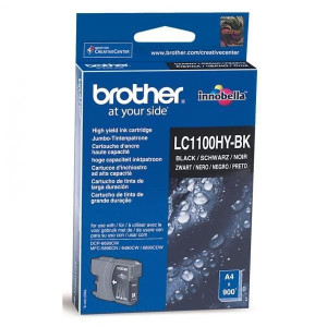 Brother oryginalny ink / tusz LC-1100HYBK, black, 900s,