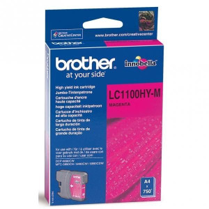 Brother oryginalny ink / tusz LC-1100HYM, magenta, 750s,