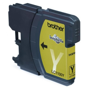 Brother oryginalny ink / tusz LC-1100Y, yellow, 325s,