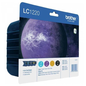 Brother oryginalny ink / tusz LC-1220VALBP, CMYK, 4x300s,