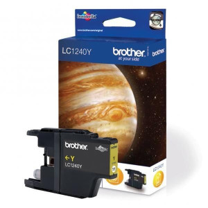 Brother oryginalny ink / tusz LC-1240Y, yellow, 600s,