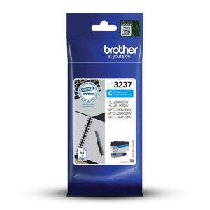 Brother oryginalny ink / tusz LC-3237C, cyan, 1500s, Brother