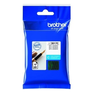 Brother oryginalny ink / tusz LC-3617C, cyan, 550s, Brother