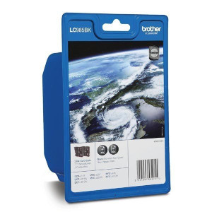 Brother oryginalny ink / tusz LC-985BKBP2, black, 300s,