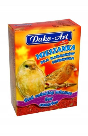 Dako-Art Mieszanka dla kanarka czerwona 100g