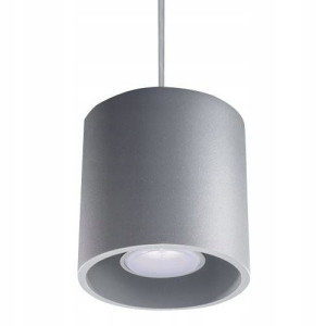 Lampa wisząca ORBIS 1 Szary Sollux