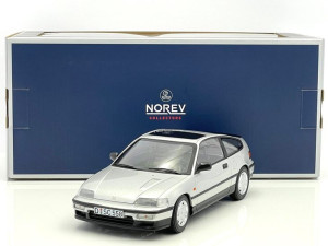 Honda CRX - 1990, silver Norev 1:18