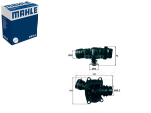 Termostat Bmw 88c E39 46 2,5d 3,0d Mahle