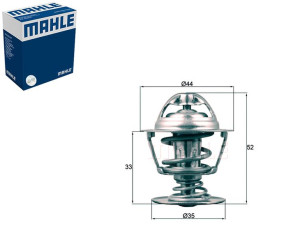 Termostat Citroen 88c 2,7hdi 3,0hdi 407 Mahle