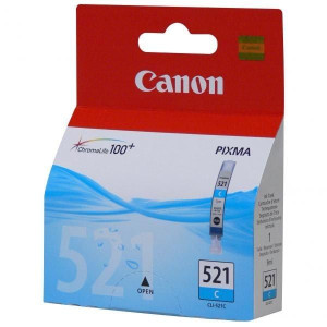 Canon oryginalny ink / tusz CLI521C, cyan, 505s, 9ml, 2934B001,