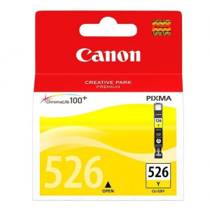 Canon oryginalny ink / tusz CLI526Y, yellow, 9ml, 4543B001,