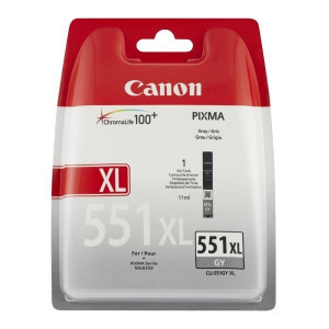 Canon oryginalny ink / tusz CLI551GY XL, grey, blistr, 11ml,