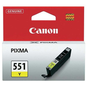 Canon oryginalny ink / tusz CLI551Y, yellow, 7ml, 6511B001,