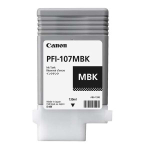 Canon oryginalny ink / tusz PFI107MBK, matte black, 130ml, 6704B001,
