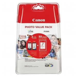 Canon oryginalny ink / tusz PG-545 XL/CL-546 XL + 50x GP-501, black/color,