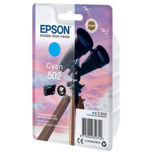 Epson oryginalny ink / tusz C13T02V24020, 502, T02V240, cyan, 165s,