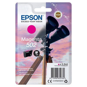 Epson oryginalny ink / tusz C13T02V34020, 502, T02V340, magenta,
