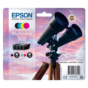 Epson oryginalny ink / tusz C13T02V64010, 502, T02V640, CMYK,