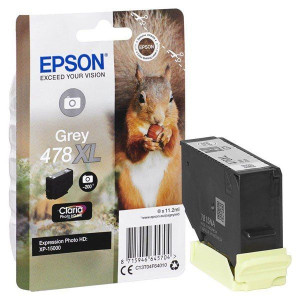 Epson oryginalny ink / tusz C13T04F64010, 478XL, grey, 10.2ml,