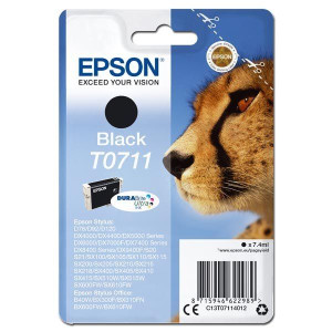 Epson oryginalny ink / tusz C13T07114012, black, 7,4ml,