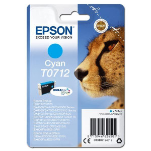 Epson oryginalny ink / tusz C13T07124012, cyan, 5,5ml,