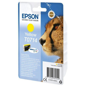 Epson oryginalny ink / tusz C13T07144022, yellow, blistr z ochroną, 5,5ml,
