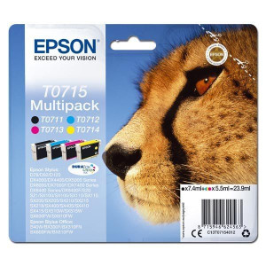 Epson oryginalny ink / tusz C13T07154012, CMYK, 23.9ml, Epson D78, DX4000,