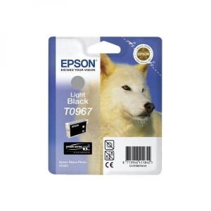 Epson oryginalny ink / tusz C13T09674010, light black, 13ml,