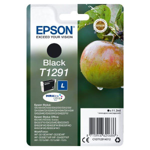 Epson oryginalny ink / tusz C13T12914022, T1291, black, blistr, 420s,