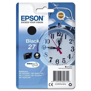 Epson oryginalny ink / tusz C13T27014012, 27, black, 6,2ml,