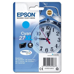 Epson oryginalny ink / tusz C13T27124012, 27XL, cyan, 10,4ml,