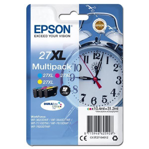 Epson oryginalny ink / tusz C13T27154012, 27XL, color, 3x10,4ml,
