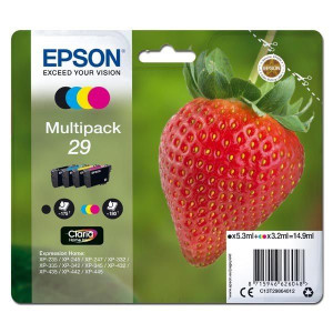 Epson oryginalny ink / tusz C13T29864012, T29, CMYK, 5,3/3x3,2ml,