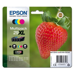 Epson oryginalny ink / tusz C13T29964012, T29XL, CMYK, 11,3/3x6,4ml,