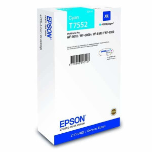 Epson oryginalny ink / tusz C13T755240, T7552, XL, cyan, 4000s, 39ml,