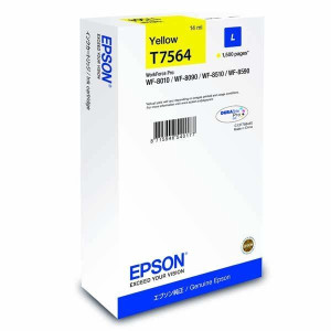 Epson oryginalny ink / tusz C13T756440, T7564, L, yellow, 1500s, 14ml,