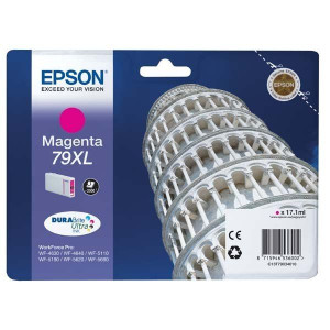 Epson oryginalny ink / tusz C13T79034010, 79XL, XL, magenta, 2000s, 17ml,