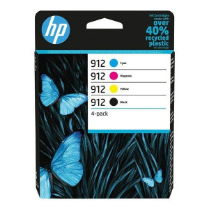 HP oryginalny ink / tusz 6ZC74AE#301, HP 912, CMYK, blistr, 4*315s,