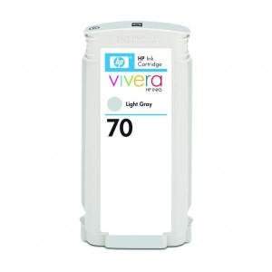 HP oryginalny ink / tusz C9390A, HP 70, light cyan, 130ml,
