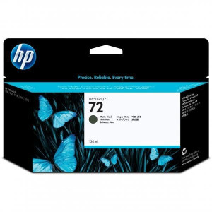 HP oryginalny ink / tusz C9403A, HP 72, matte black, 130ml,