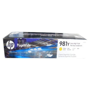 HP oryginalny ink / tusz L0R15A, HP 981Y, yellow, 16000s, 185ml,