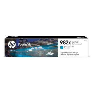 HP oryginalny ink / tusz T0B27A, HP 982X, cyan, 16000s, high capacity,