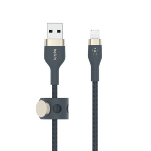 Kabel BoostCharge USB-A do Lightning silikonowy 2m, niebieski