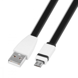 Kabel USB - Micro USB 2m czarny