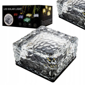 Lampa Solarna Ogrodowa Kostka Lodu 10x10